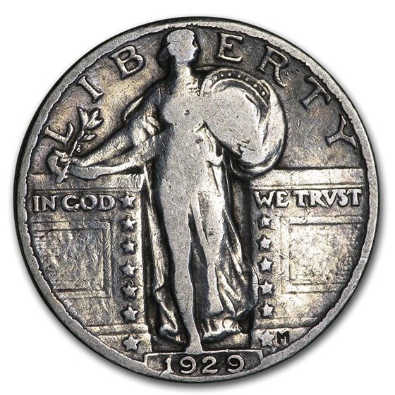 1929 Standing Liberty Quarter Good/VG 1929 Standing Liberty Quarter Good/VG